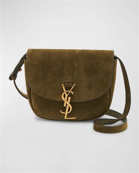 ysl monogram suede shoulder bag|YSL monogram crossbody bag.